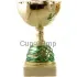 Кубок K544C (3), Цвет: золото/зеленый, Высота кубка, см.: 19.5, Диаметр чаши, мм.: 120